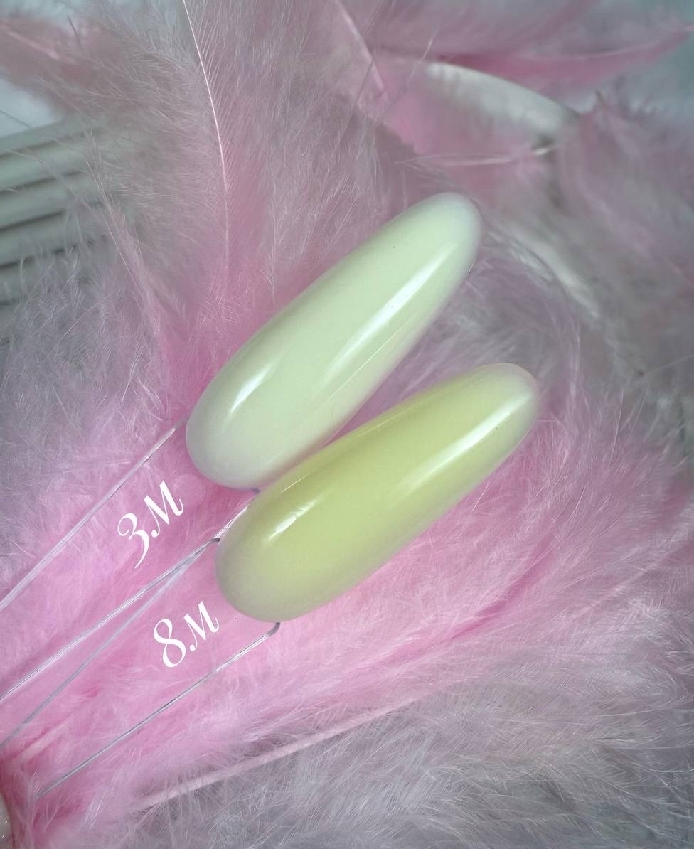 SlivkiLove Жидкий полигель с кистью Marshmallow 15мл, оттенки сливочное масло