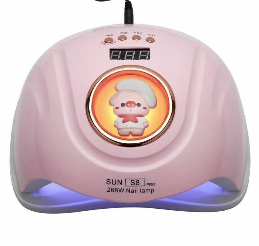 Лампа SUN S8 Pro 268W розовая