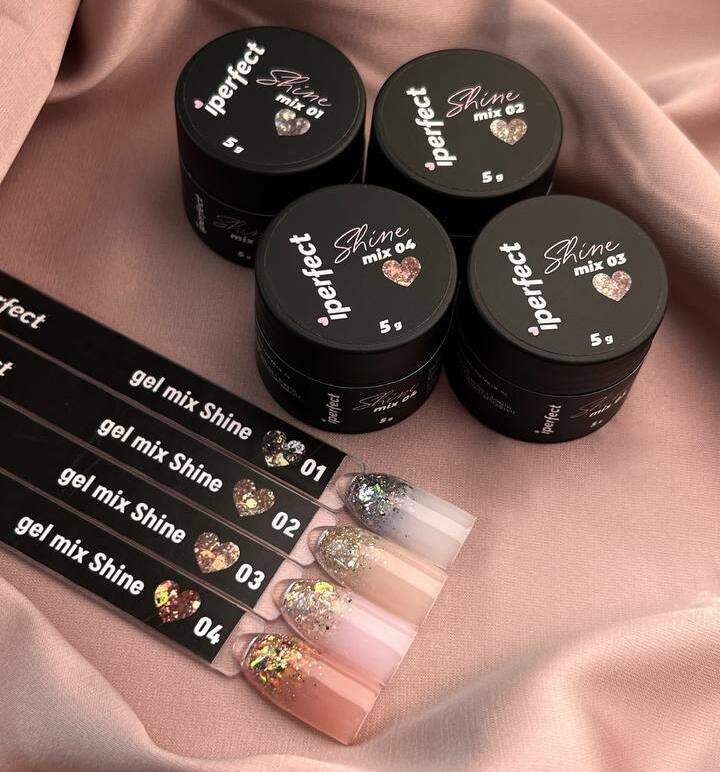 iperfect, Гель для дизайна Shine, 5гр