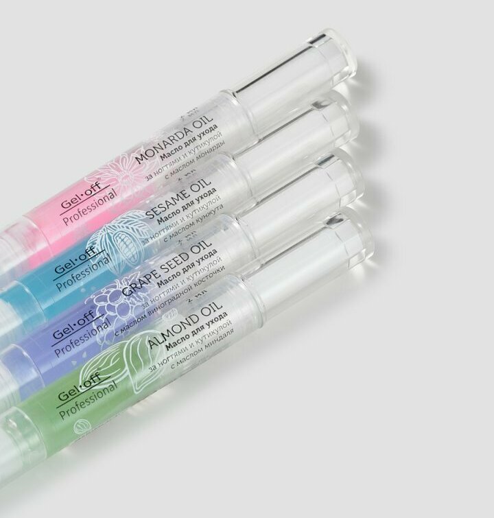 Масло для ухода за ногтями и кутикулы с маслом кунжута, 2 мл.