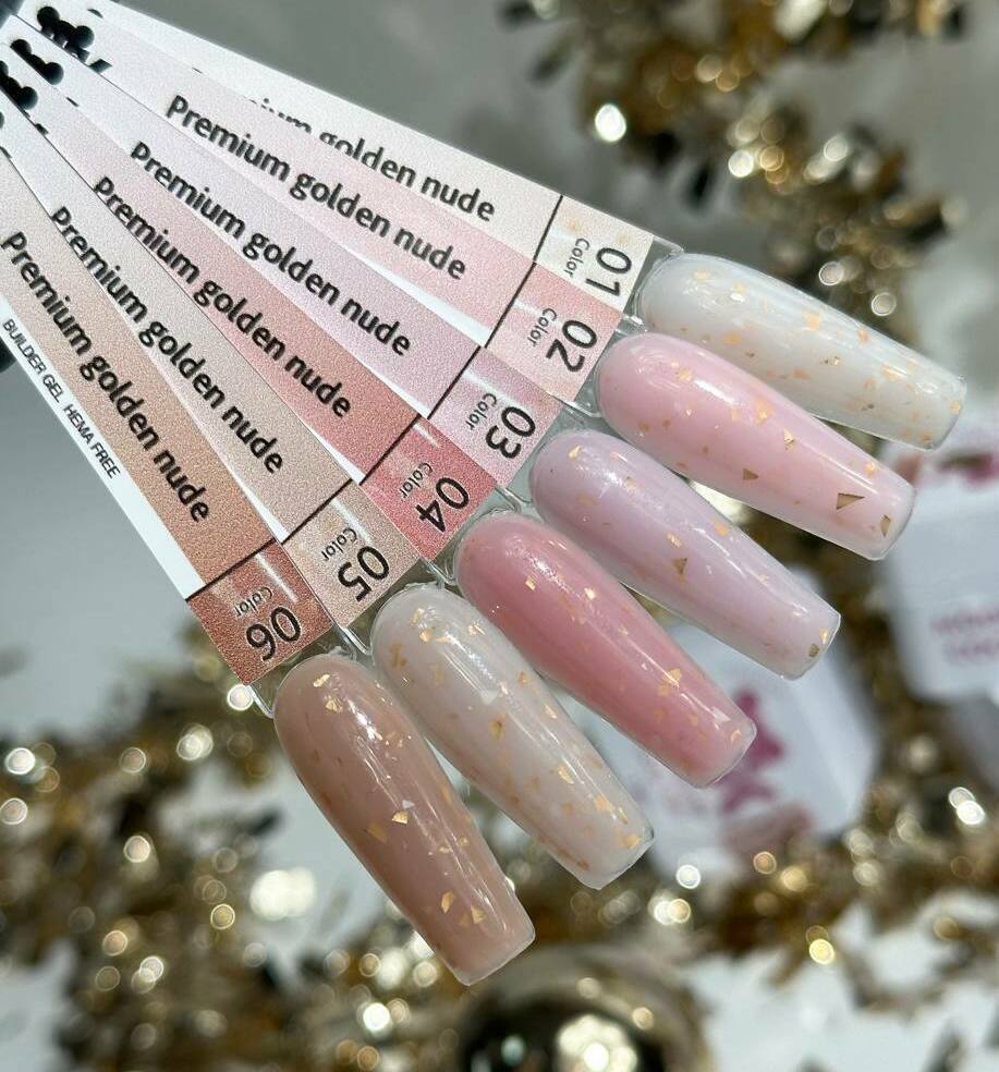 М&К, Гель Golgen Nude Premium 15мл