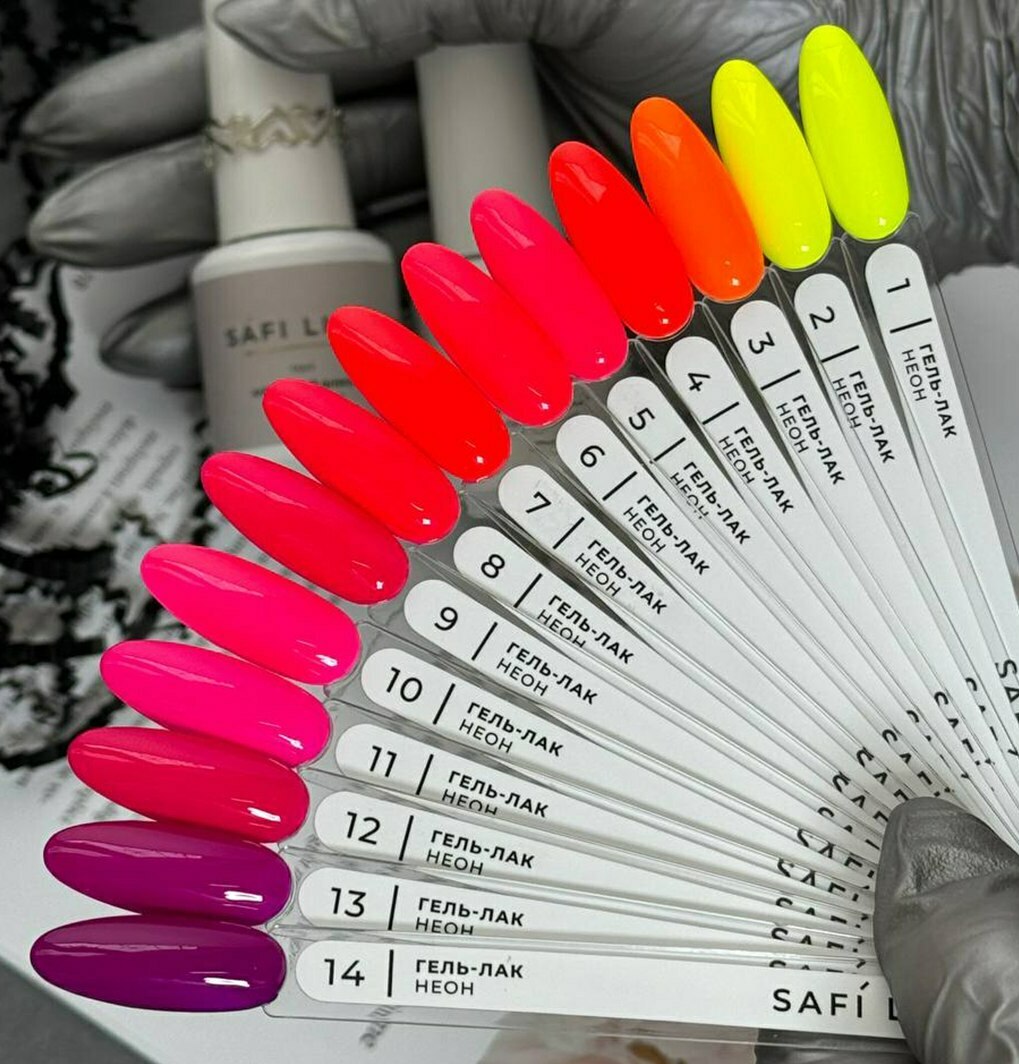 Safi Line Гель-лак НЕОН 8мл