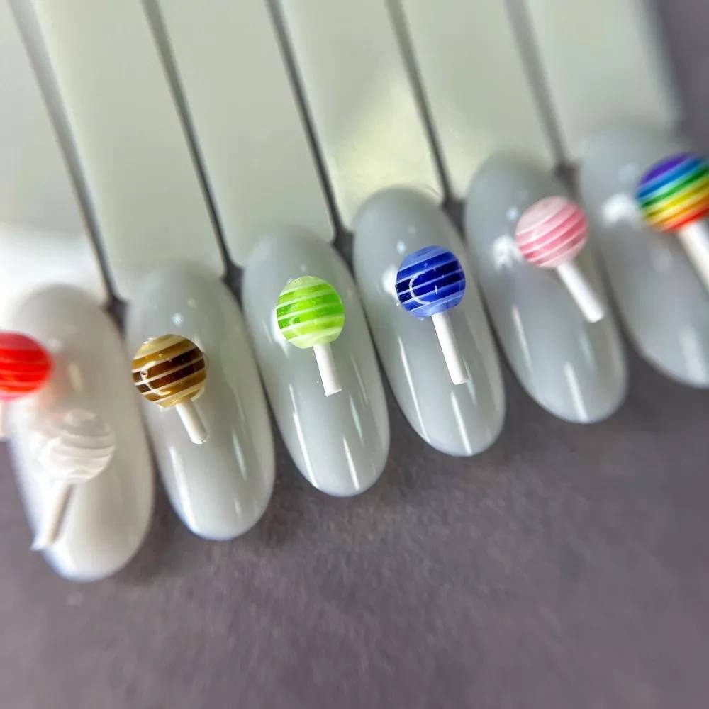 Объемные фигурки леденцы 5шт/уп