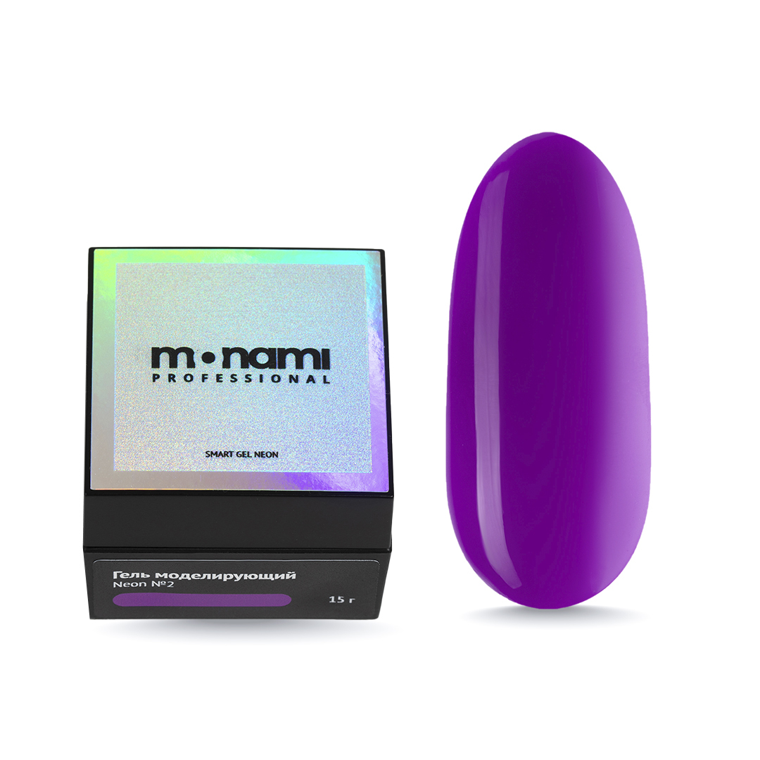 Monami, Гель Smart Neon №2, 15 г