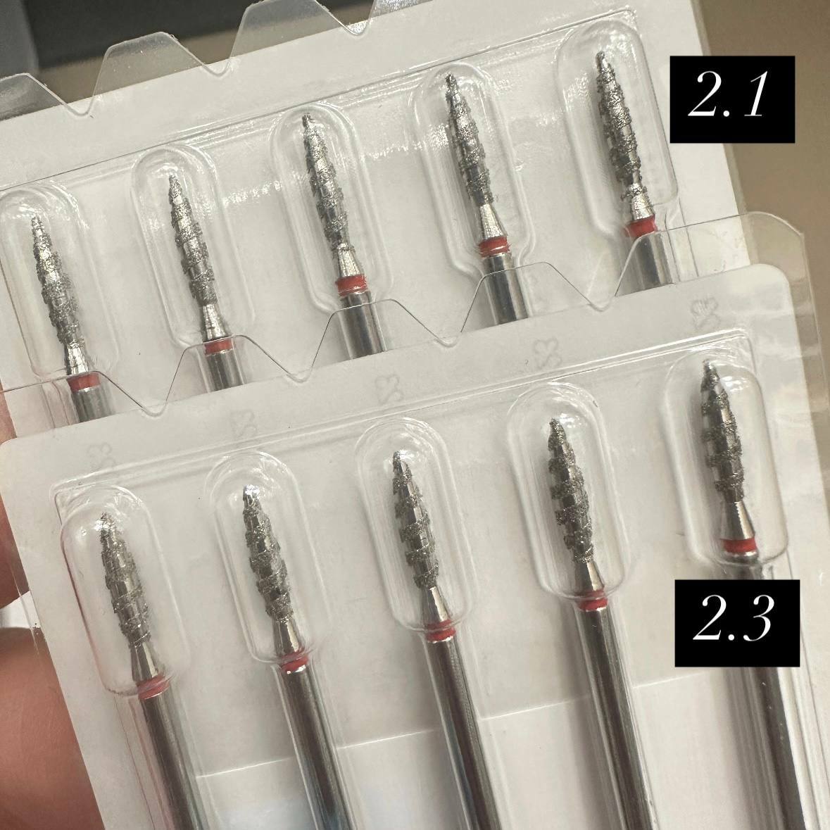 Фреза алмазная ФАПТ 2.1-2.3, набор 5шт