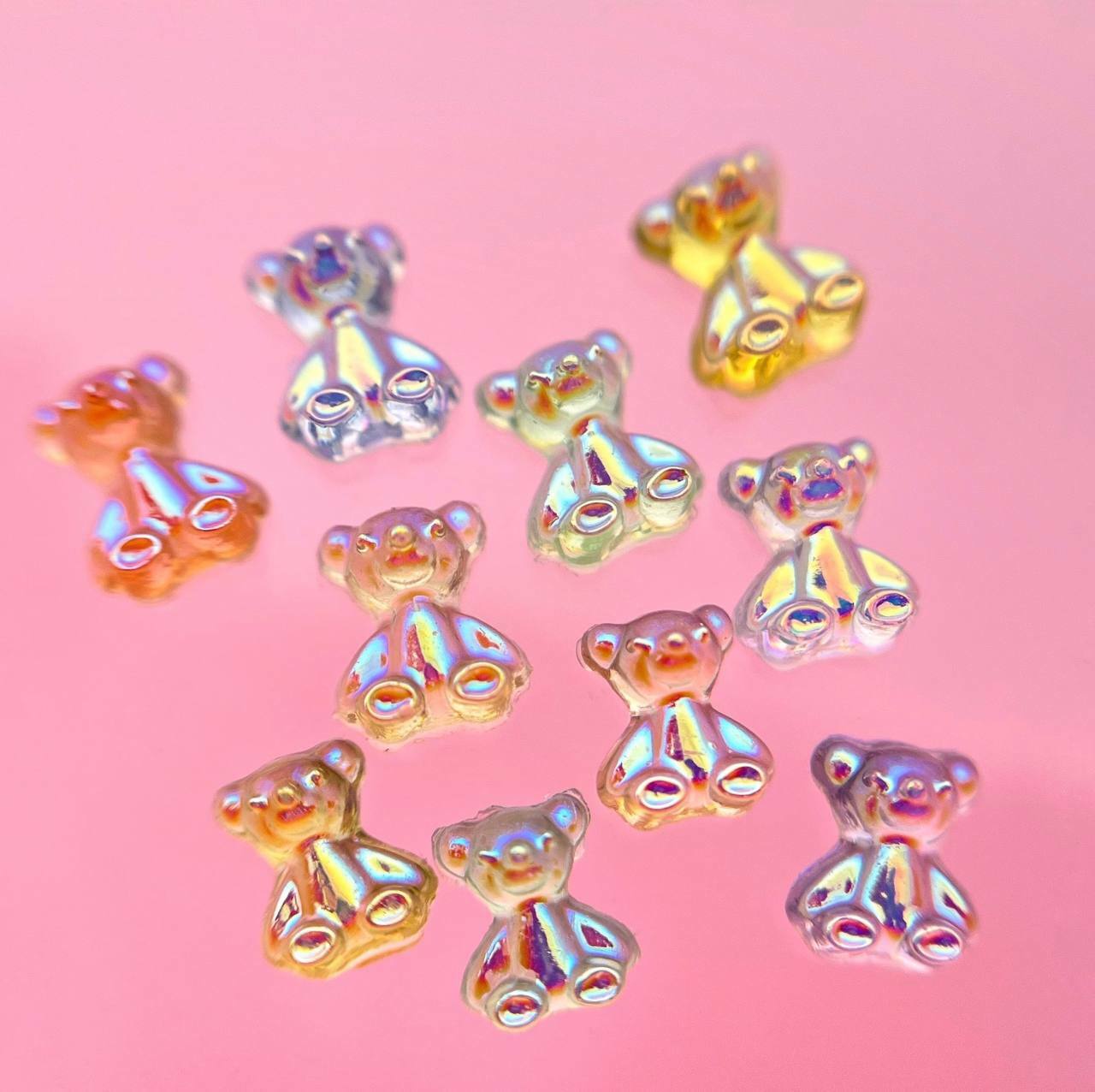 Объемные фигурки мармеладные мишки 10шт/уп 6,5*7,3 мм