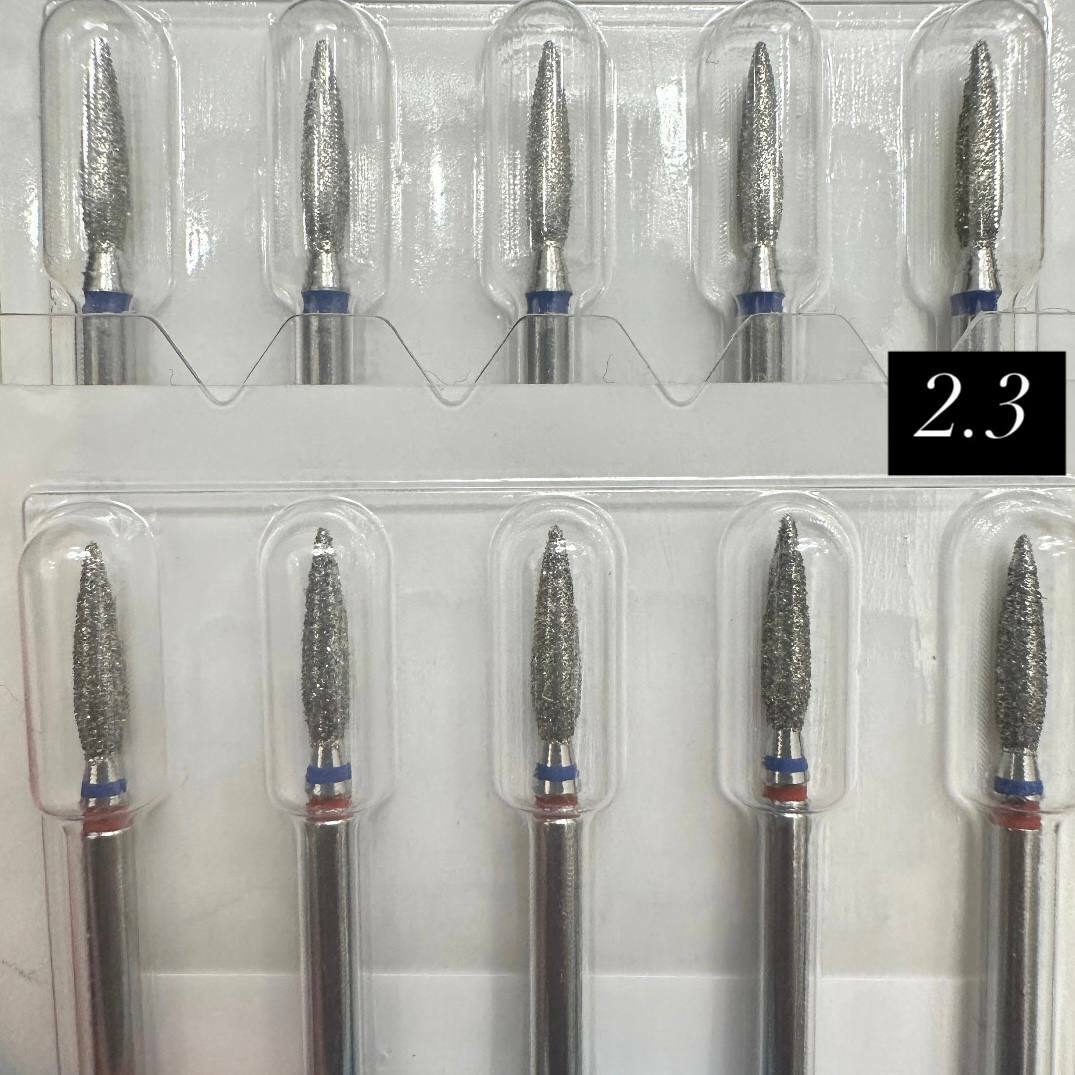 Фреза алмазная ФАП 2.3-10М, набор 5шт