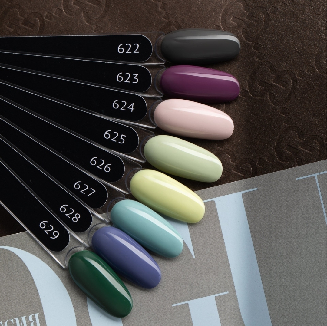 Monami, Гель-лаки 622-629, 8гр