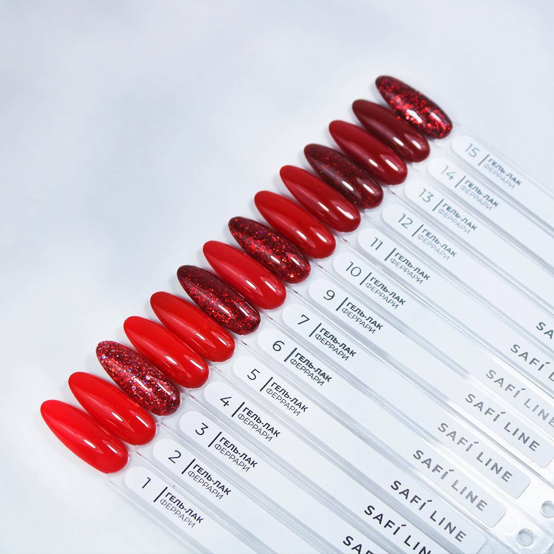 Safi Line Гель-лак ФЕРРАРИ 8мл