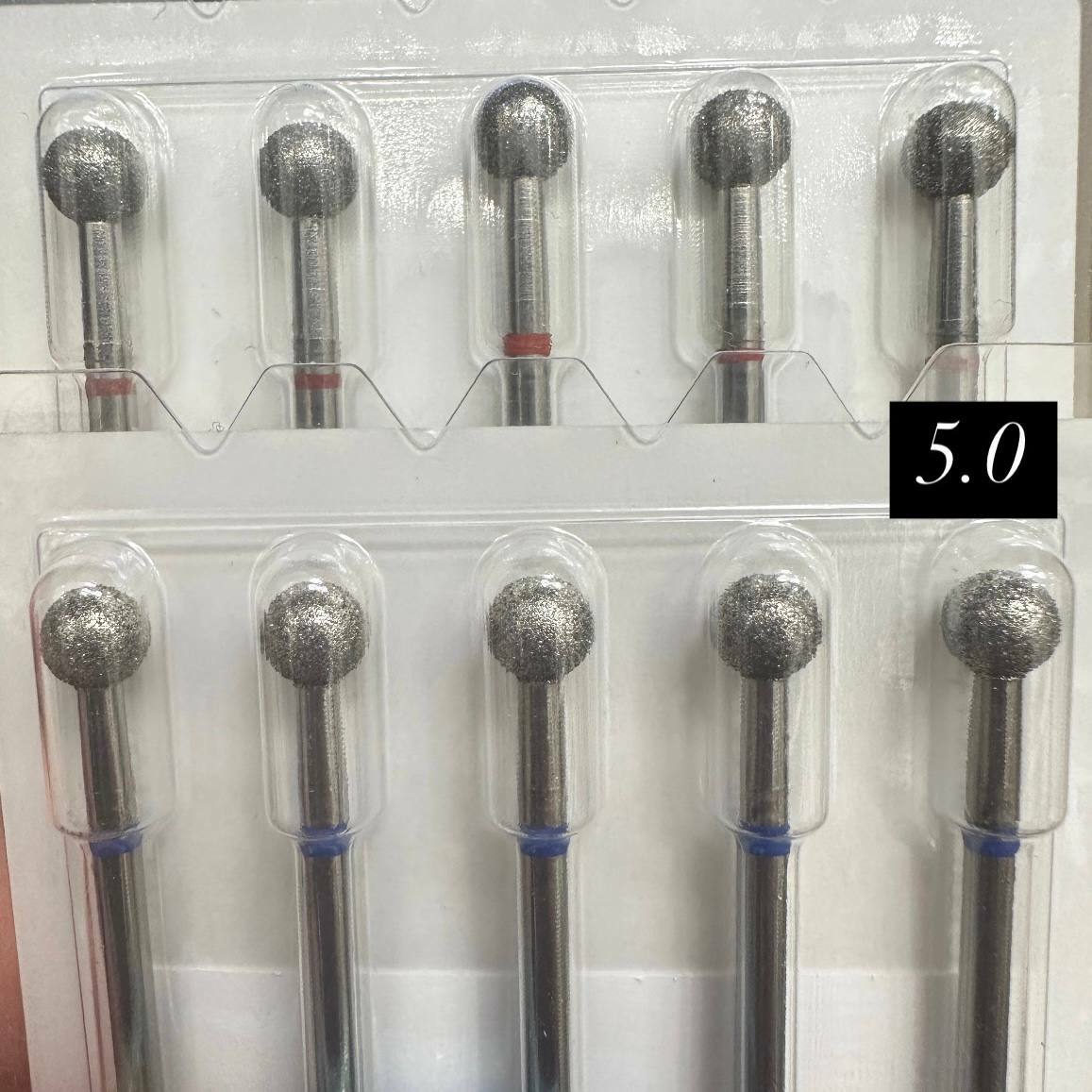 Фреза алмазная ФАШ 5.0С, набор 5шт