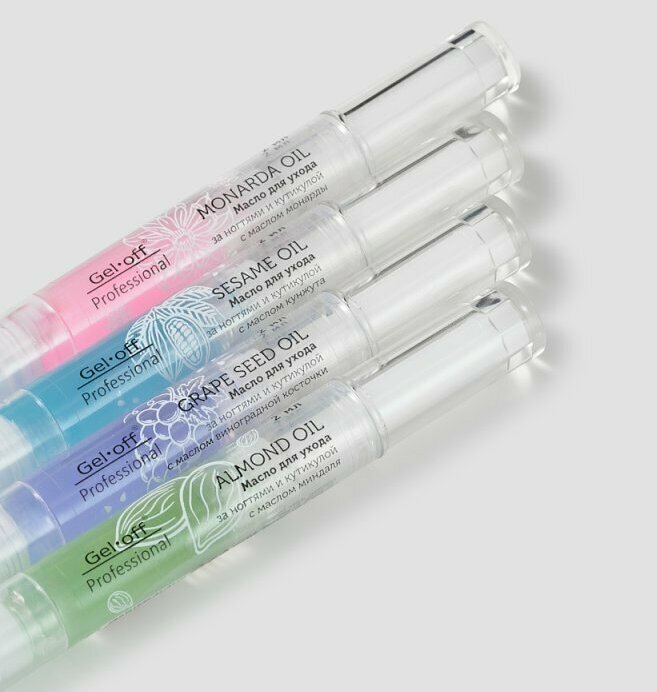 Масло для ухода за ногтями и кутикулы с маслом монарды, 2 мл.