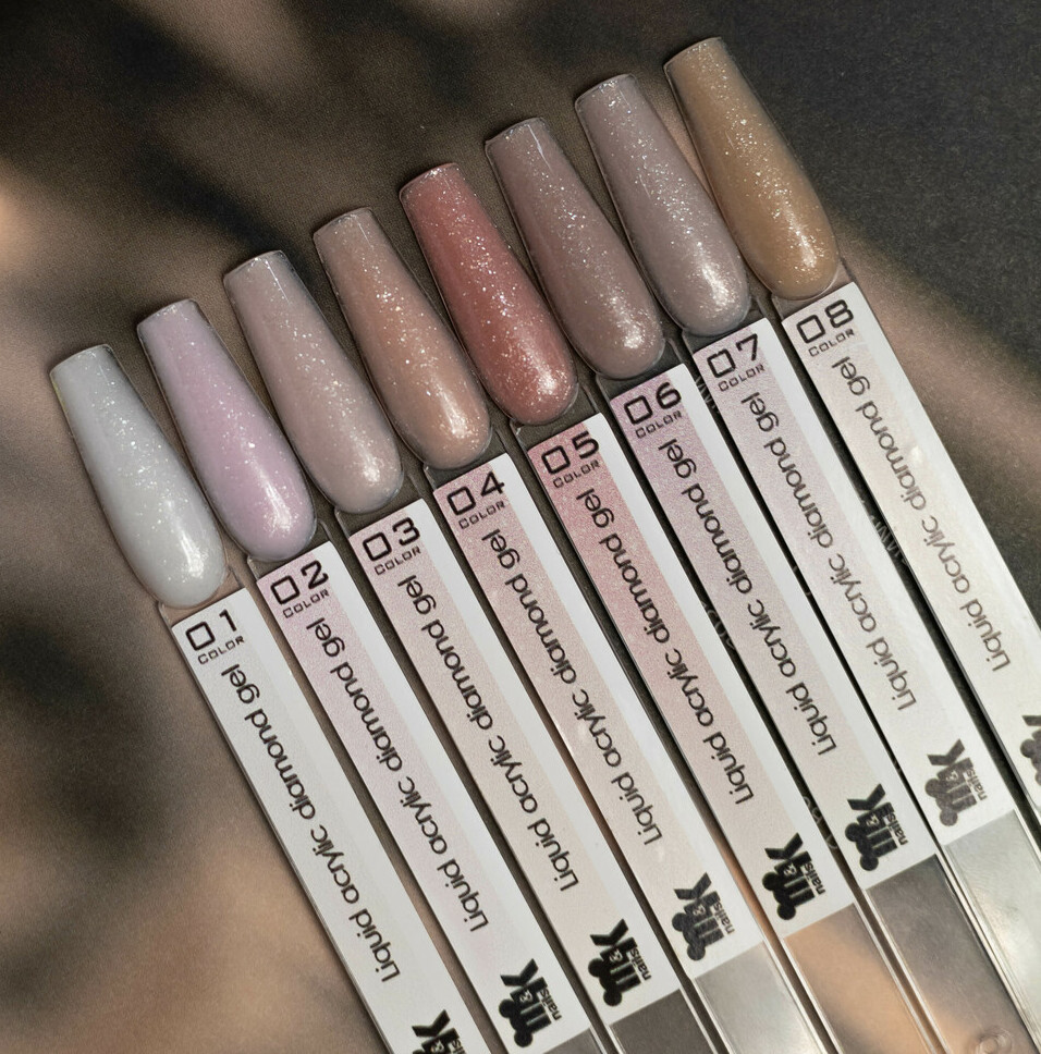 М&К, Гель Liquid acrylic shimmer 15мл