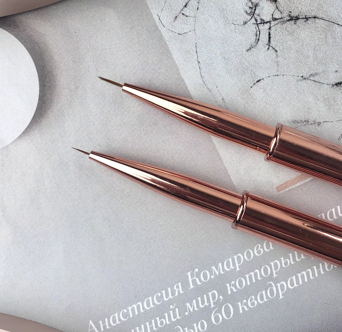 КИСТЬ GOLDEN ДВУХСТОРОННЯЯ ТОНКАЯ ЛИНИЯ 5/7ММ